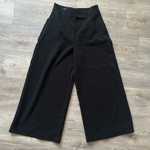 Zara Black Wide-Leg Pants